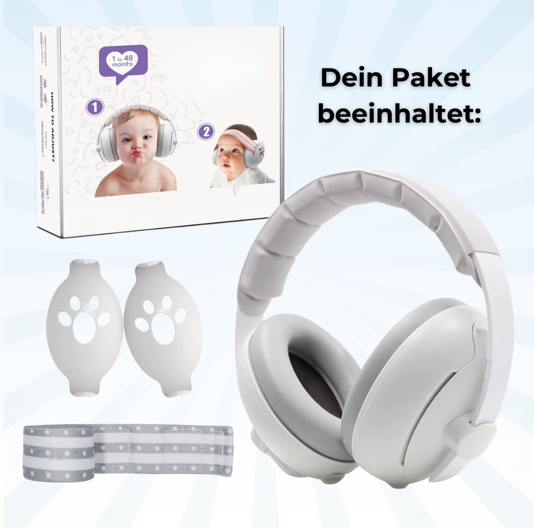 SnugEars™️ – Ultimativer Schutz für kleine Ohren, absolute Ruhe für dein Baby