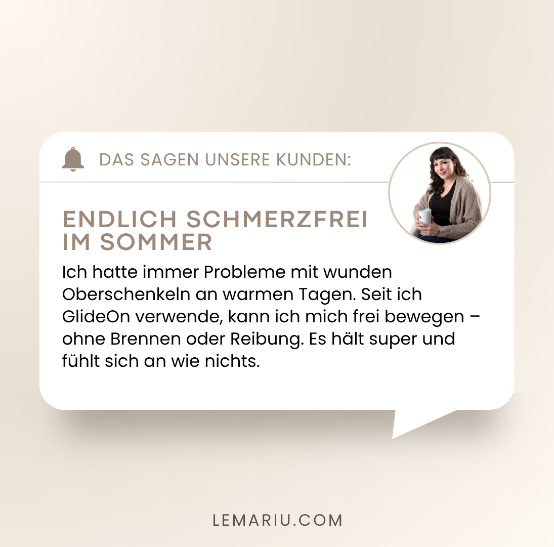 GlideOn – Unsichtbarer Schutz vor Reibung