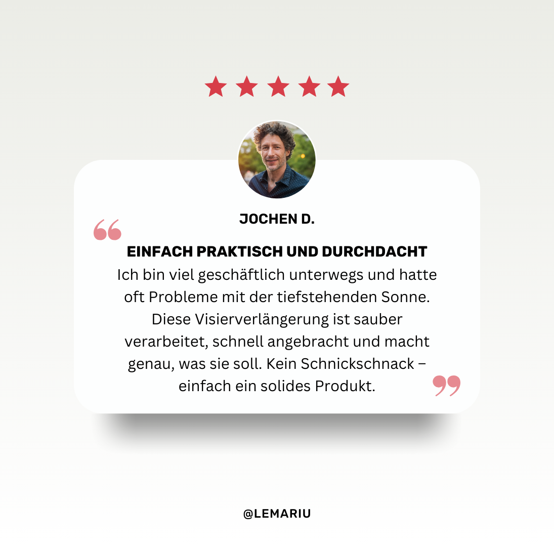ShadeX - Fahr mit Stil und Weitblick