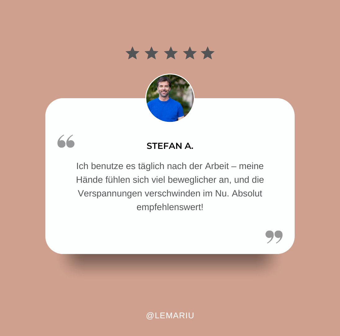 GripEase – Dein persönliches Handmassagegerät für pure Entspannung