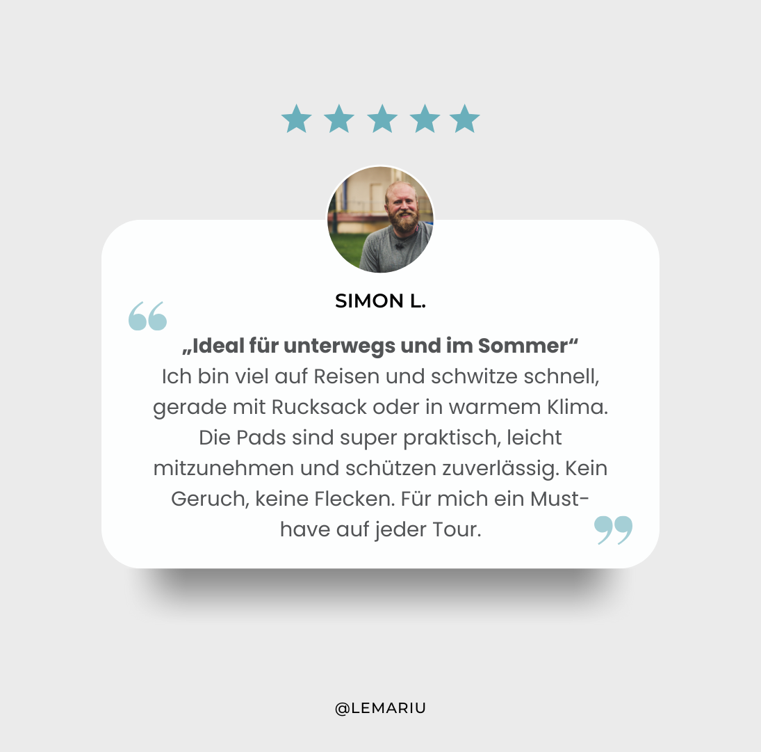 NoSweat Pad: Das Ende des Schweißflecks – Für alle, die trocken bleiben wollen