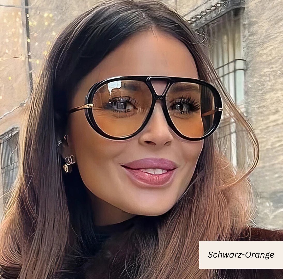 Soléa – Sonnenbrille mit integrierten Ohrringen