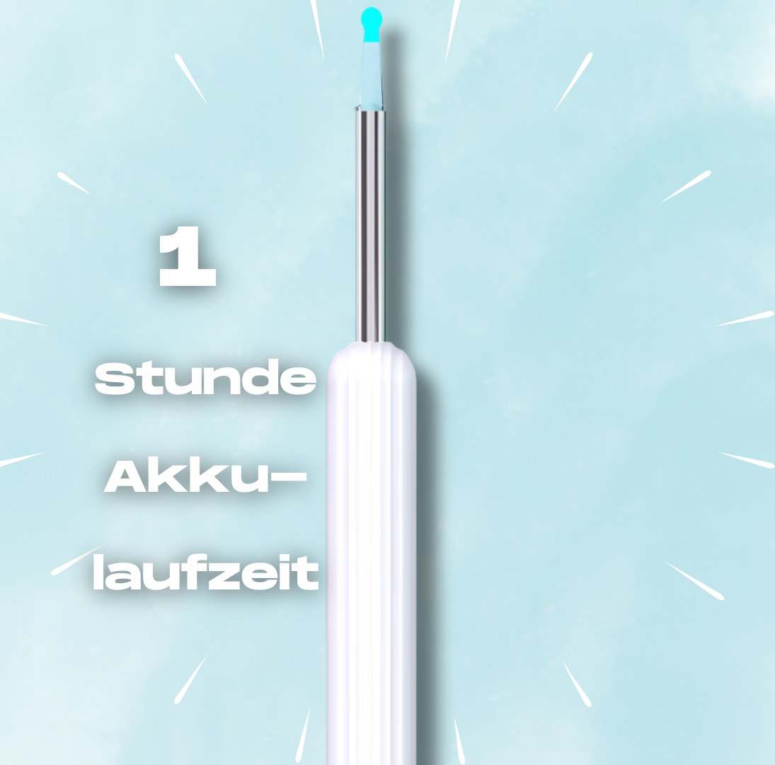 ClearEar - Die Zukunft der Ohrenpflege, mit hochauflösender Kamera