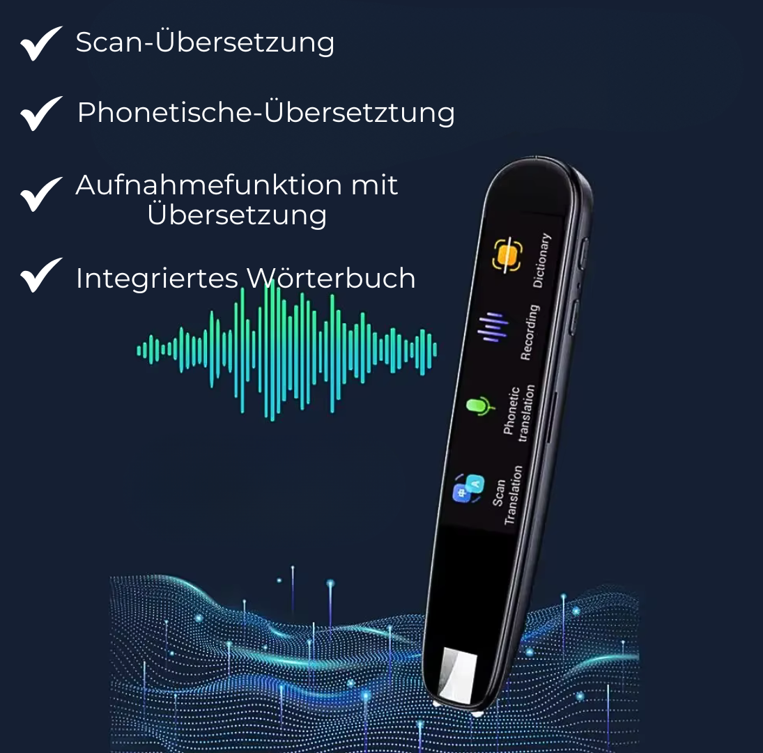 LexiTrans™️ – Der intelligente Übersetzungsstift für mühelose Kommunikation