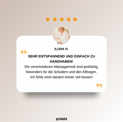 FlexiRelief Pro – 3-in-1 Wärmemassage für Knie, Schulter & Ellbogen