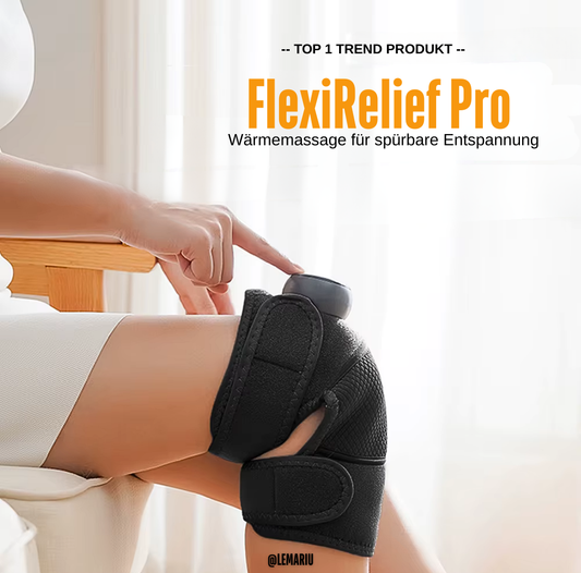 FlexiRelief Pro – 3-in-1 Wärmemassage für Knie, Schulter & Ellbogen
