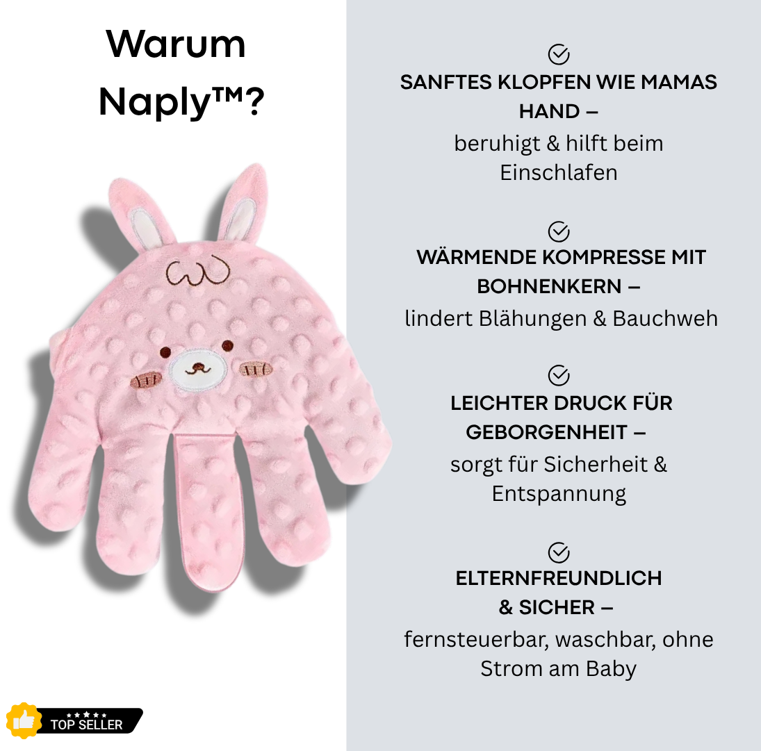 Naply™ – Die smarte Einschlafhilfe gegen Unruhe und lange Nächte