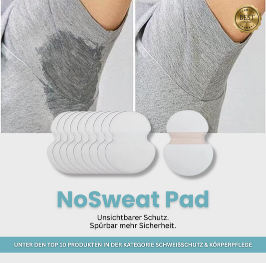 NoSweat Pad: Das Ende des Schweißflecks – Für alle, die trocken bleiben wollen