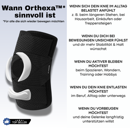 Orthexa™ – Mehr Stabilität für dein Knie, bei jedem Schritt