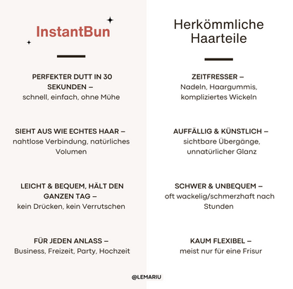 InstantBun - Nie wieder Bad-Hair-Days