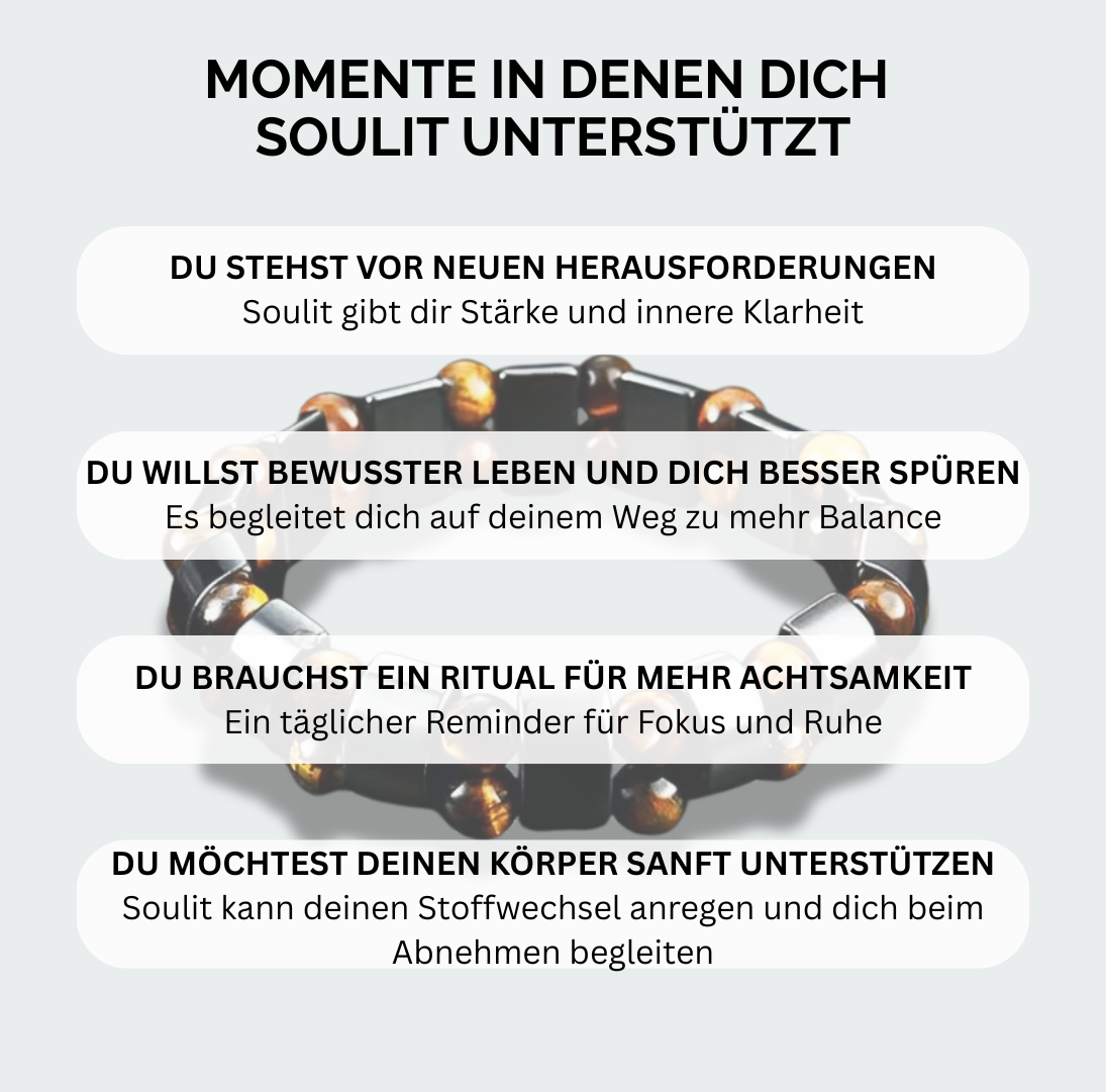 SOULIT - Trage deine Energie. Spüre deine Kraft.