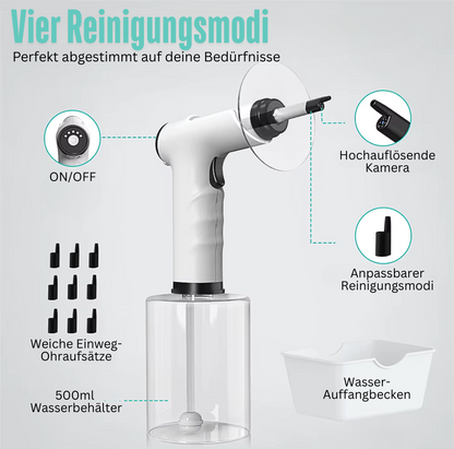 EarPure – Die Revolution der Ohrhygiene: Sicher, Sanft & mit Echtzeit-Übertragung