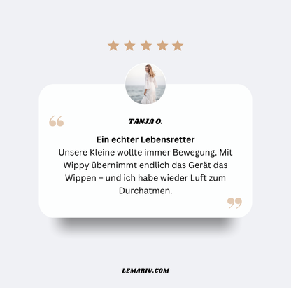 Wippy – Dein Kinderwagen wippt jetzt automatisch