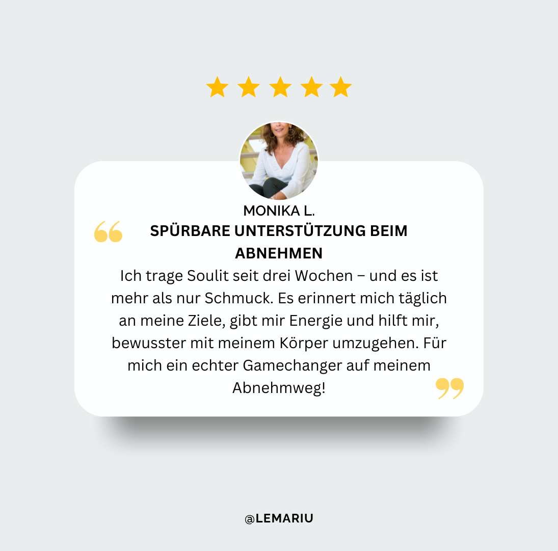 SOULIT - Trage deine Energie. Spüre deine Kraft.