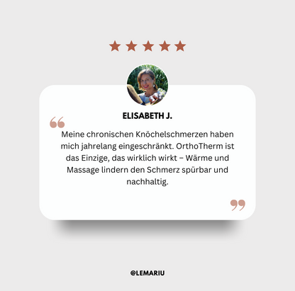 OrthoTherm – Deine tägliche Therapie zum Mitnehmen