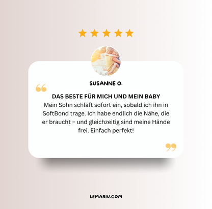 SoftBond – Das Tragetuch, dass verbindet