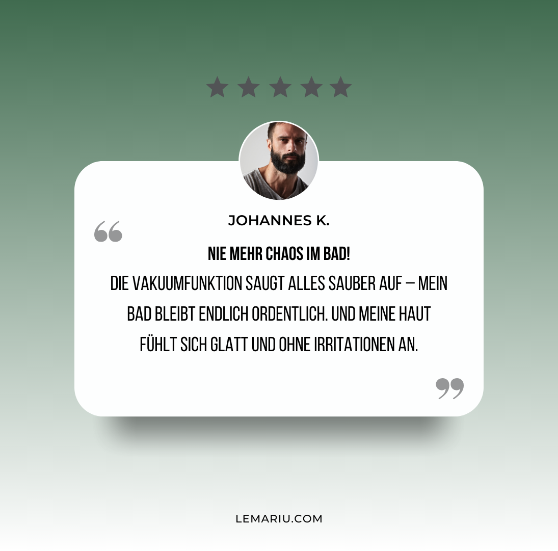 CleanTrim: Die Revolution des Rasieren