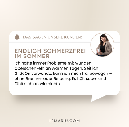 GlideOn – Unsichtbarer Schutz vor Reibung