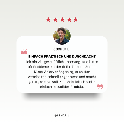 ShadeX - Fahr mit Stil und Weitblick