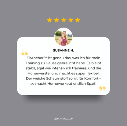 FitAnchor™️: Dein Schlüssel zu effizientem Training – Schluss mit Kompromissen!