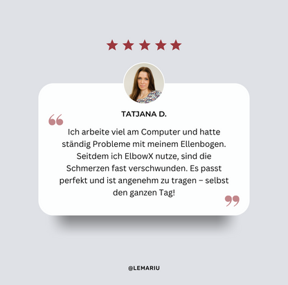 ElbowX – Ellenbogenkomfort, der bleibt